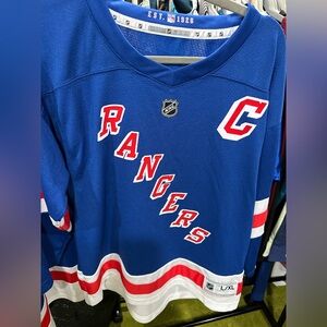 Rangers Blue Hockey Jersey